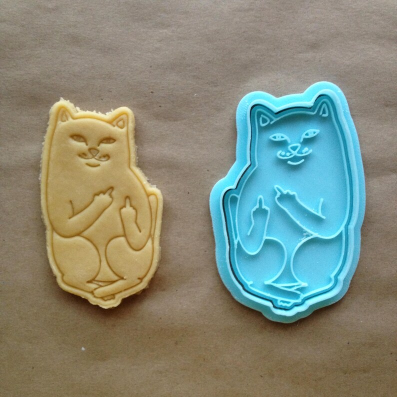 cat cookie mold