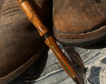 Teak Ballpoint Pen // Wood and Resin Pen