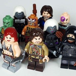 Fantasy Custom Construction Toy Figures