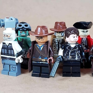 Post-Apoc Character Custom Construction Toy Figures