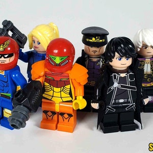 Anime Team Custom Construction Toy Figures