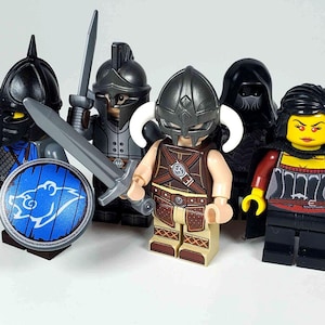 The Elder Series Custom Construction Toy Figures