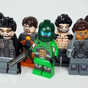 Sci-Fi Custom Construction Toy Figures