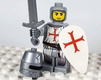 Medieval Knight Custom Construction Toy Figure