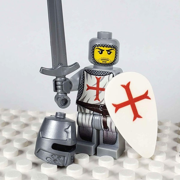 Medieval Knight Custom Construction Toy Figure