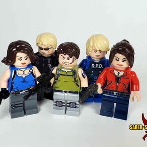 Zombie Survivors Custom Construction Toy Figures