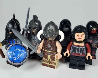 The Elder Series Custom Construction Toy Figures