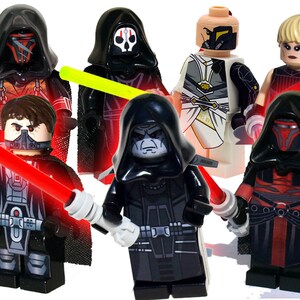 Space Wars Dark Lords Custom Construction Toy Figures