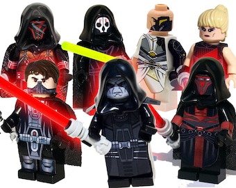 Space Wars Dark Lords Custom Construction Toy Figures