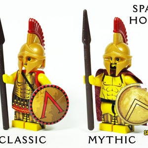 Ancient History Warriors Custom Construction Toy Figures