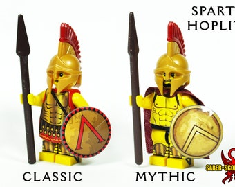 Ancient History Warriors Custom Construction Toy Figures