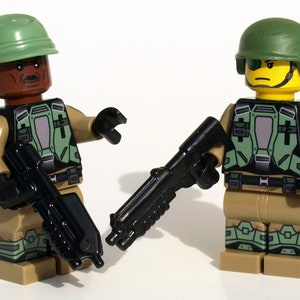 Military Sci-Fi Custom Construction Toy Figures image 3