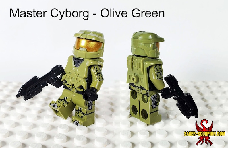 Military Sci-Fi Custom Construction Toy Figures image 1