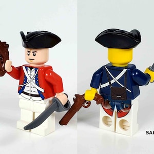 Custom Revolutionary Soldier Construction Toy Figure