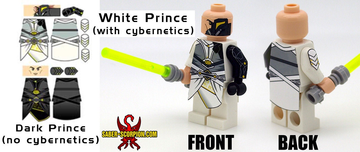 Minifig: Space Wars Dark vs. Light Advisors