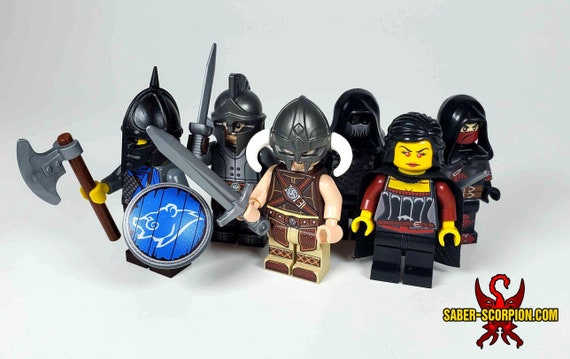 Lego skyrim custom minifigures deals