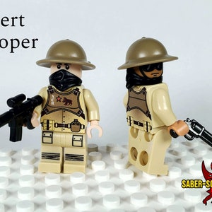 Post-apoc Desert Ranger Custom Construction Toy Figures - Etsy