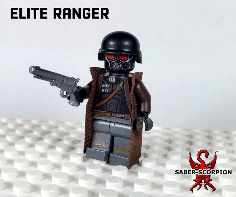 Post-apoc Desert Ranger Custom Construction Toy Figures - Etsy