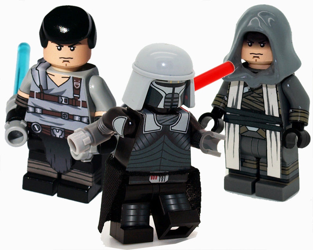 Minifig: Space Wars Custom Dark Warrior