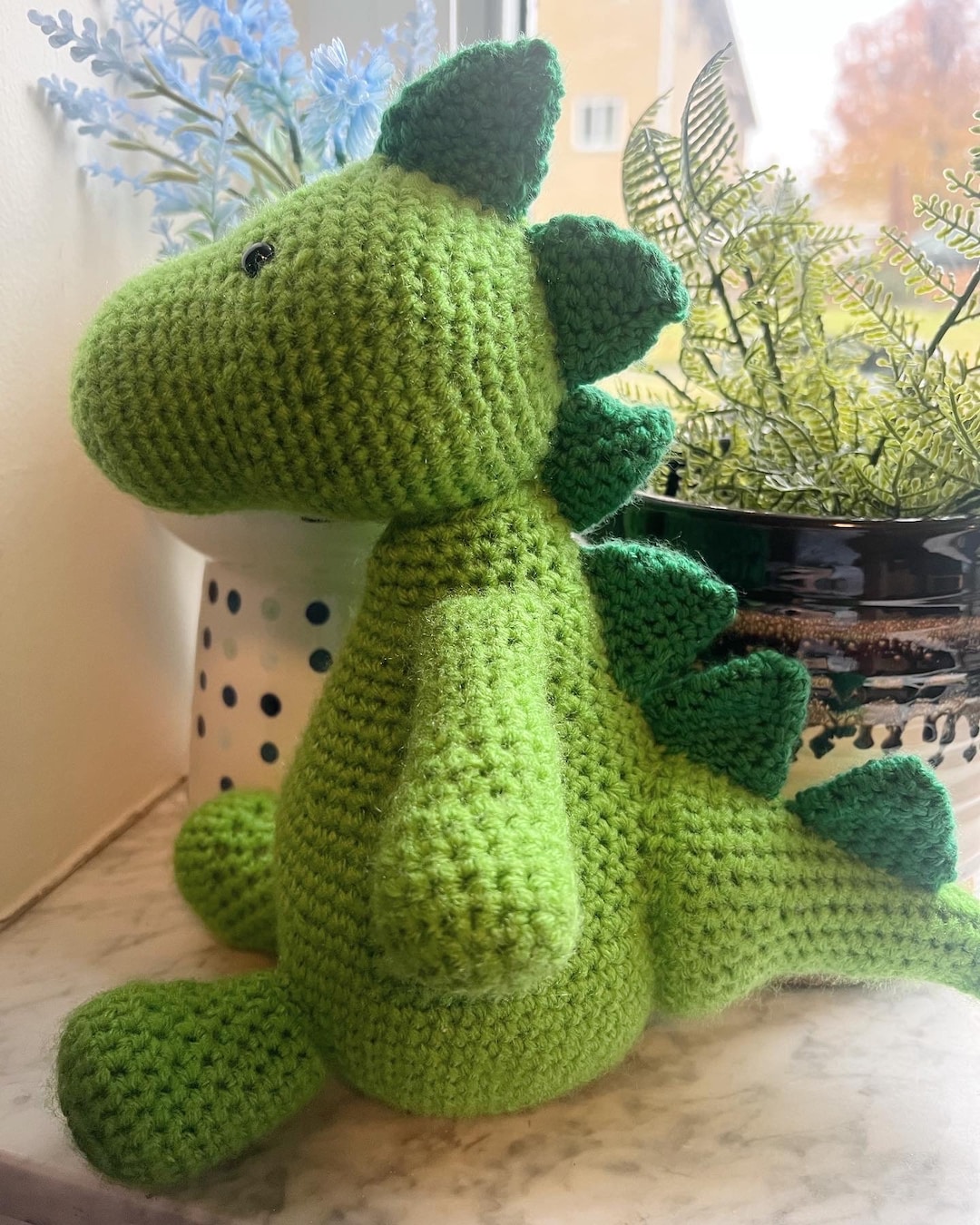 Crochet Dinosaur Stuffed Animal Crochet Animal Baby Stuffed Etsy
