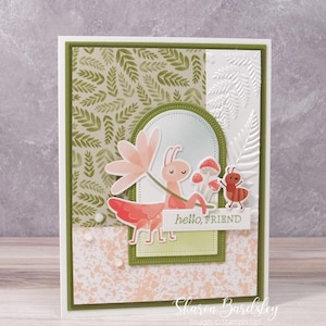 Dragonfly Garden Stampin Up - Etsy