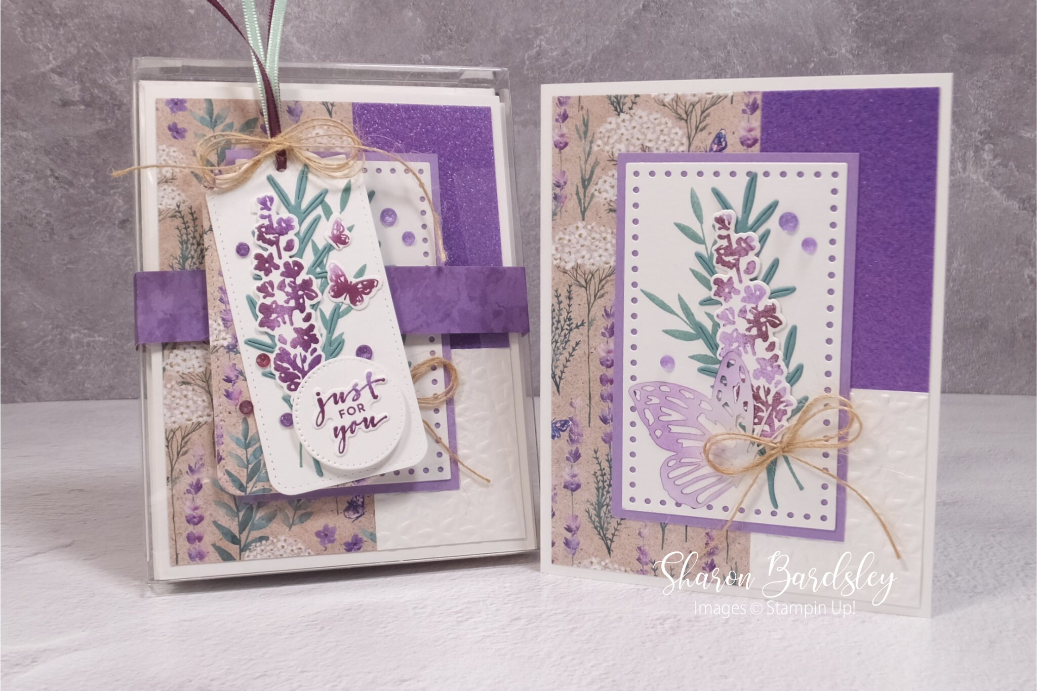 Handmade Just Because Card Set Boxed Set of 4 Cards With Envelopes ...