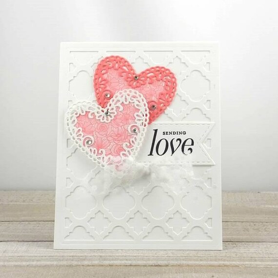 Handmade Anniversary Card Stampin Up Meant To Be Sending Etsy