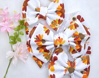 thanksgiving baby bows