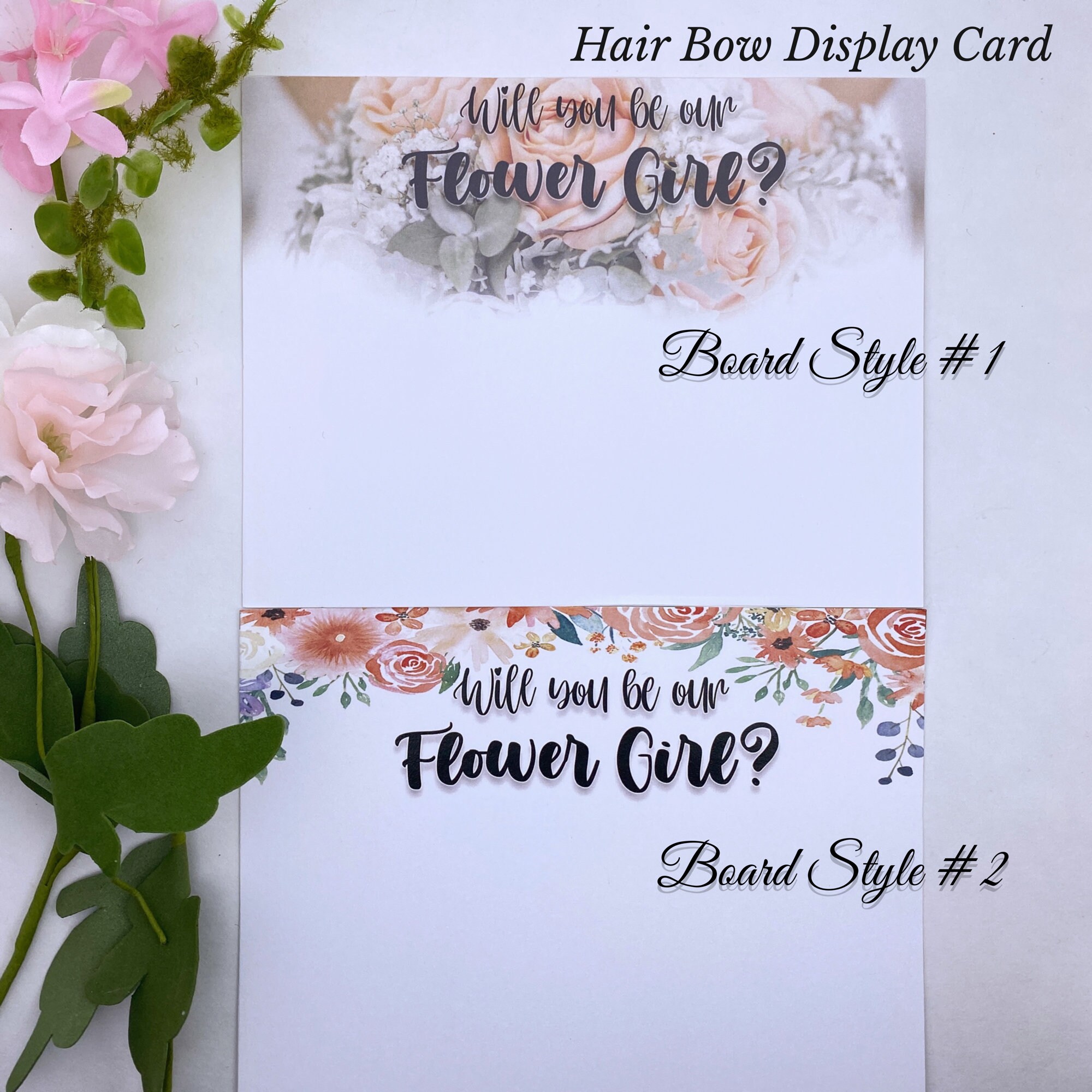 HOWDOUDO Make-up-Tasche Für Blumenmädchen – Beige, Wasserdicht, 25,4 X 17,8 Cm, Personalisiert Als Brautgeschenk