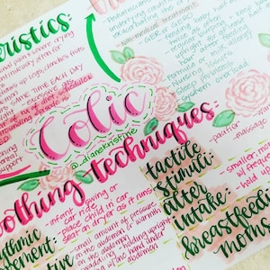 Colic- Nursing Notes/ Concept Map- Pediatrics Semester Fall 2018