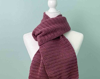 Half Double Crochet Scarf Pattern | Easy Crochet Scarf Pattern | PDF Pattern Download