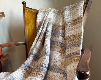 Crochet Suzette Stitch Blanket Pattern | Easy Suzette Stitch Afghan Pattern | PDF Download