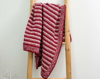 Easy Crochet Baby Blanket Pattern | Moss Stitch Baby Blanket | PDF Download