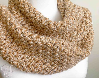 Bean Stitch Crochet Scarf Pattern | Easy PDF Download