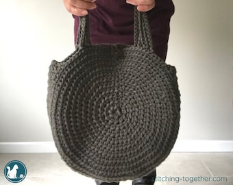 Crochet Circle Bag | Circle Purse | Round Bag | Crochet PATTERN | The Cities Circle Bag