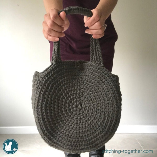 Crochet Circle Bag | Circle Purse | Round Bag | Crochet PATTERN | The Cities Circle Bag