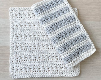 Textured Crochet Dishcloth | Crochet Dishcloth Pattern | Crochet Pattern download