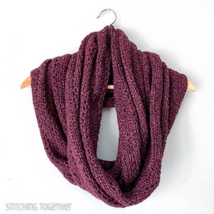 Oversized Infinity Scarf Crochet Pattern | Crochet Infinity Scarf| PDF Crochet Pattern download