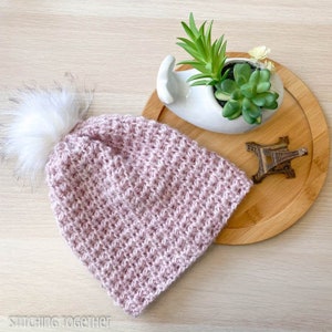 Courtney Crochet Beanie Pattern | Crochet Hat | PDF Crochet Pattern download