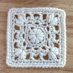 Hermoso patrón de crochet "Abuela Cuadrada" / Motivo de crochet "Cuadrado" / Descarga de patrones