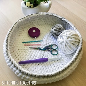 Bella Crochet Bowl Pattern | Crochet Basket Pattern| Pattern Download