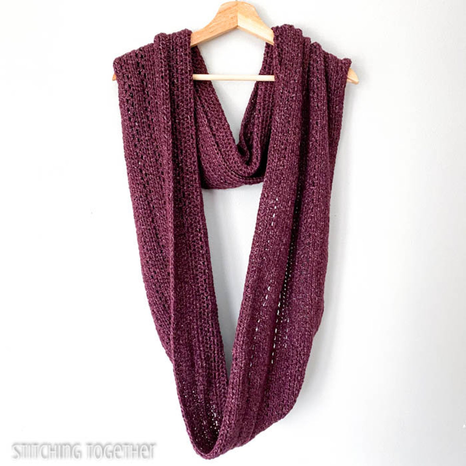 Oversized Infinity Scarf Crochet Pattern | Crochet Infinity Scarf| PDF ...