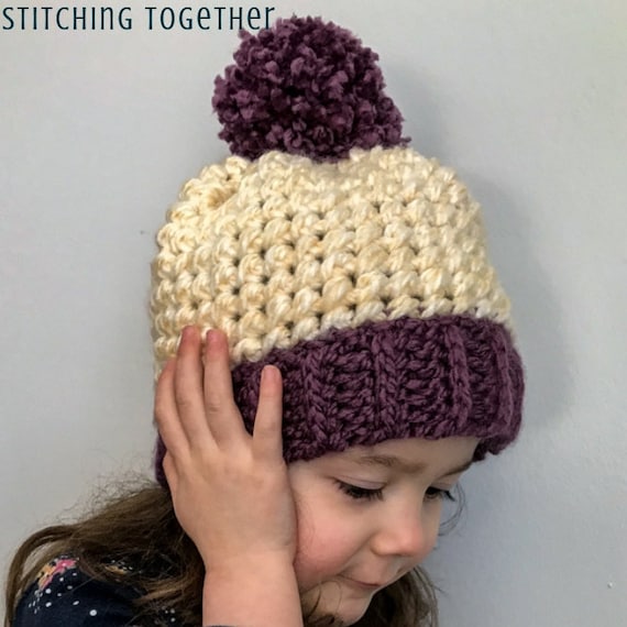 forestille Kantine regulere Chunky Crochet Hat Chunky Hat Pattern Pattern Download - Etsy