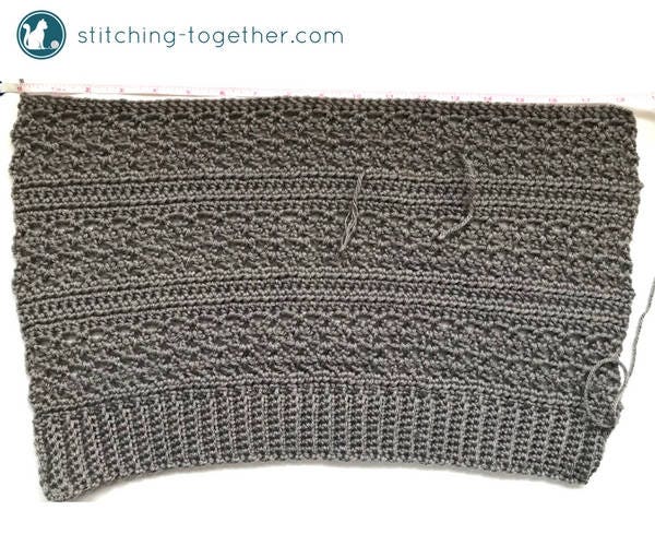 Crochet Slouchy Hat Pattern | Crochet Hat Pattern | Instant Download ...