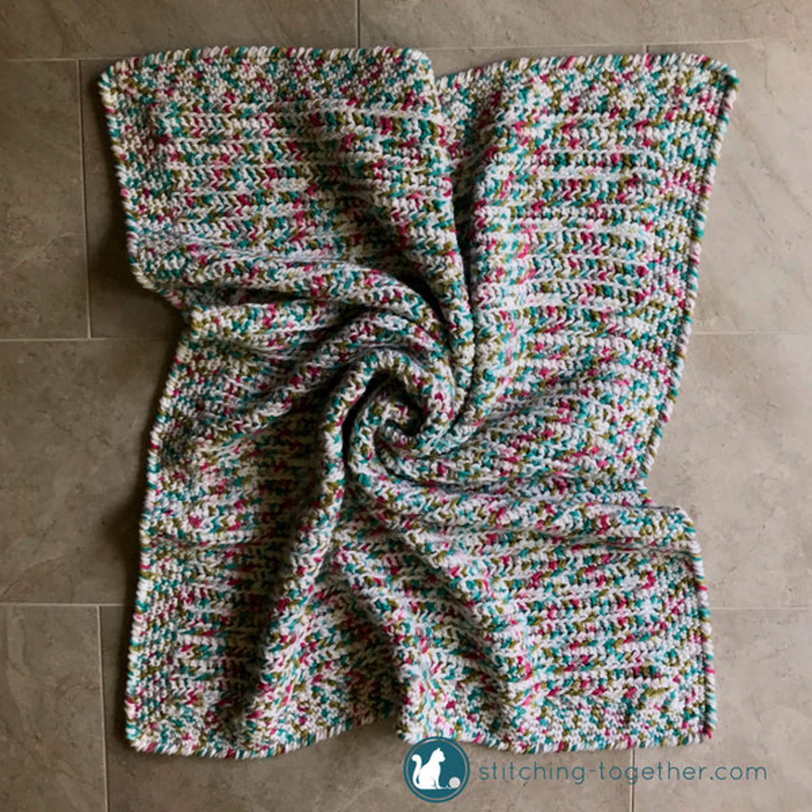 Easy Crochet Baby Blanket Pattern Baby Afghan Pattern - Etsy