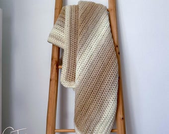 Half Double Crochet Baby Blanket Pattern | HDC Baby Afghan Pattern | PDF Download