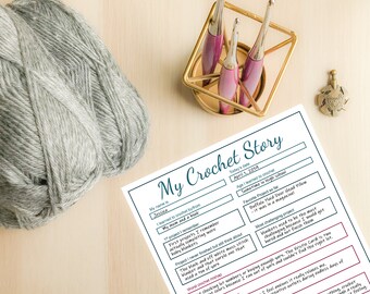 My Crochet Story Printable