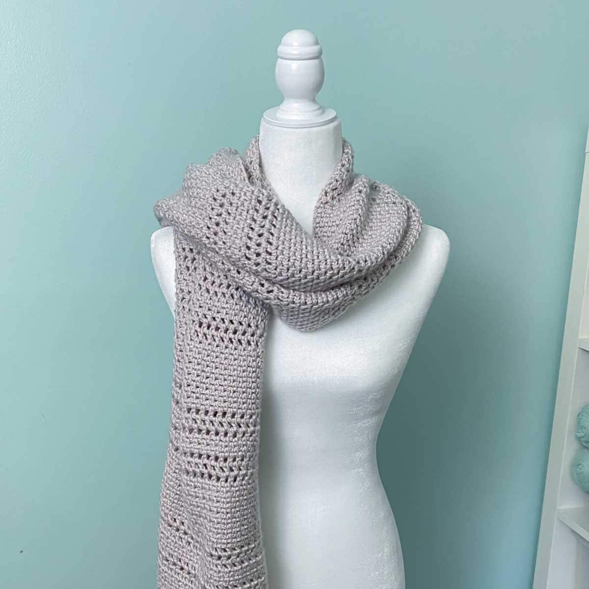 Easy Crochet Shawl Pattern | Cedar Arches Rectangular Shawl (PDF ...