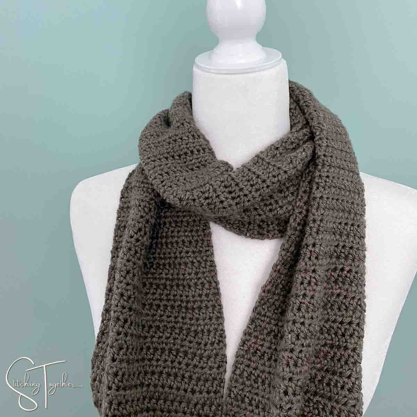 Half Double Crochet Scarf Pattern | Easy Crochet Scarf Pattern | PDF ...