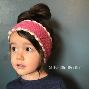 Crochet Ear Warmer Pattern | Crochet Headband Pattern | Women and kids | Crochet Headwear | Crochet Pattern